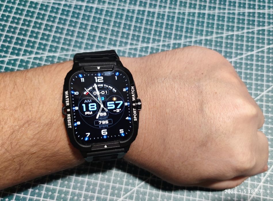 Смарт часы COLMI P 76  2024 model высокий рейтинг 4.9*