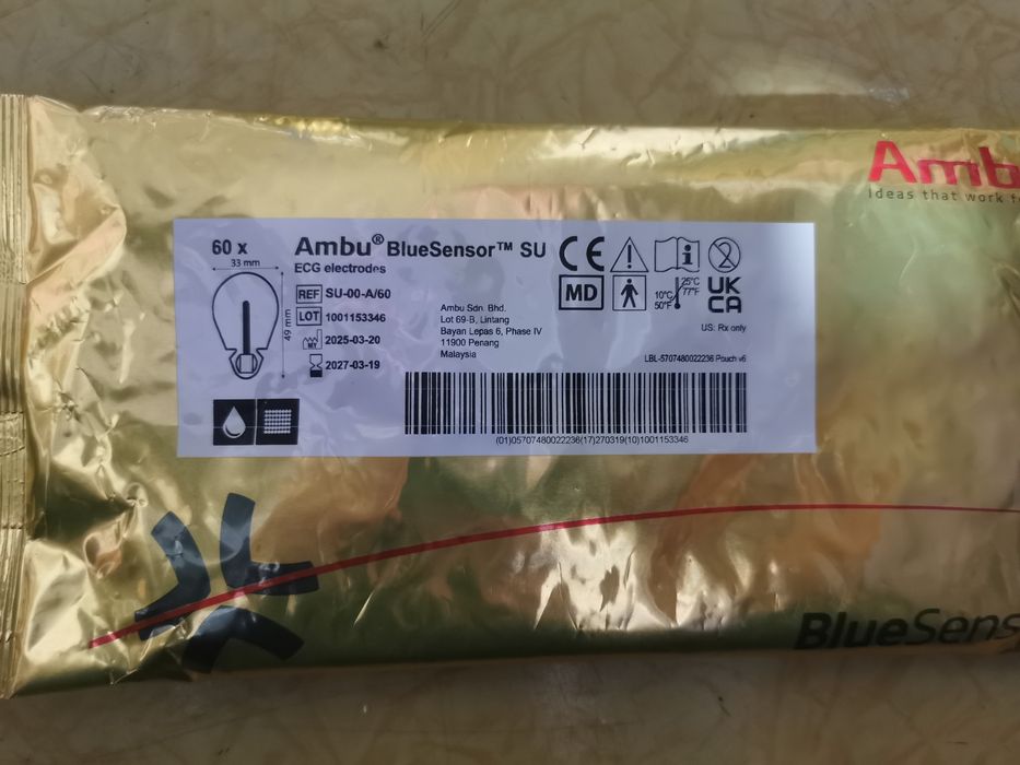 Ambu Bluesensor SU ECG Electrodes SU-00-A/60
