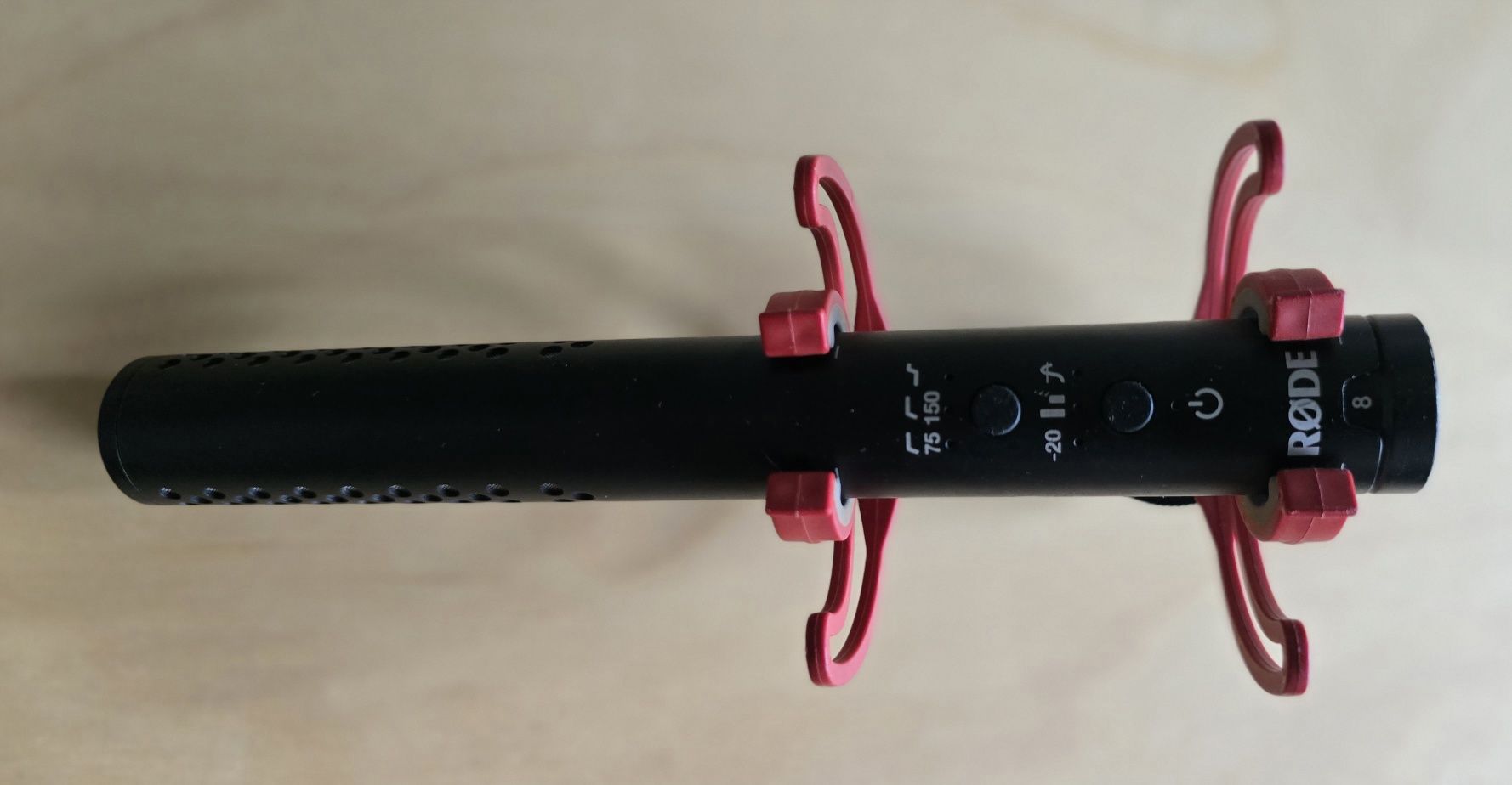 Mikrofon nakamerowy podcastowy Rode videoMic NTG + WS11