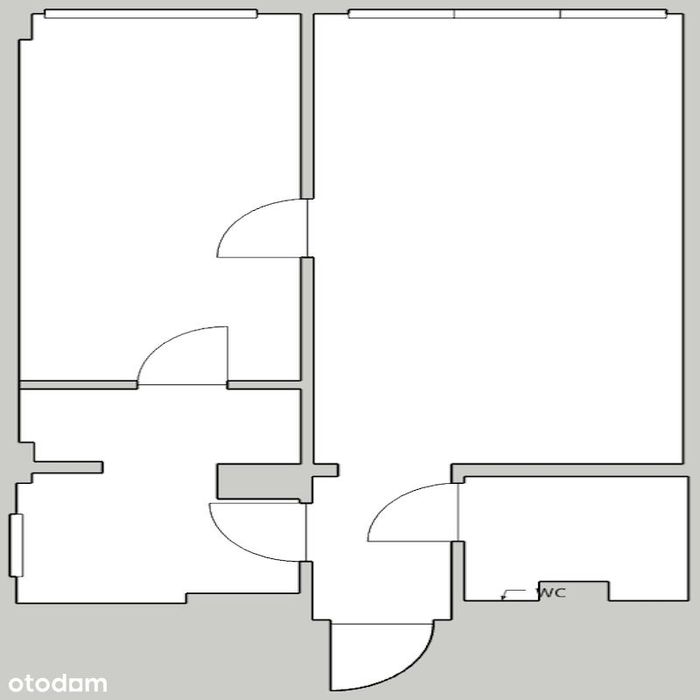 Mieszkanie 33 m² z piwnicą – do remontu, ul. Anielewicza 34, Wola