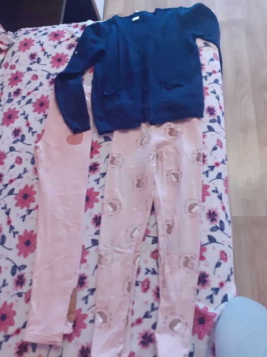 Okazja.Tanio zestaw ubran 110-116 dziewczynka