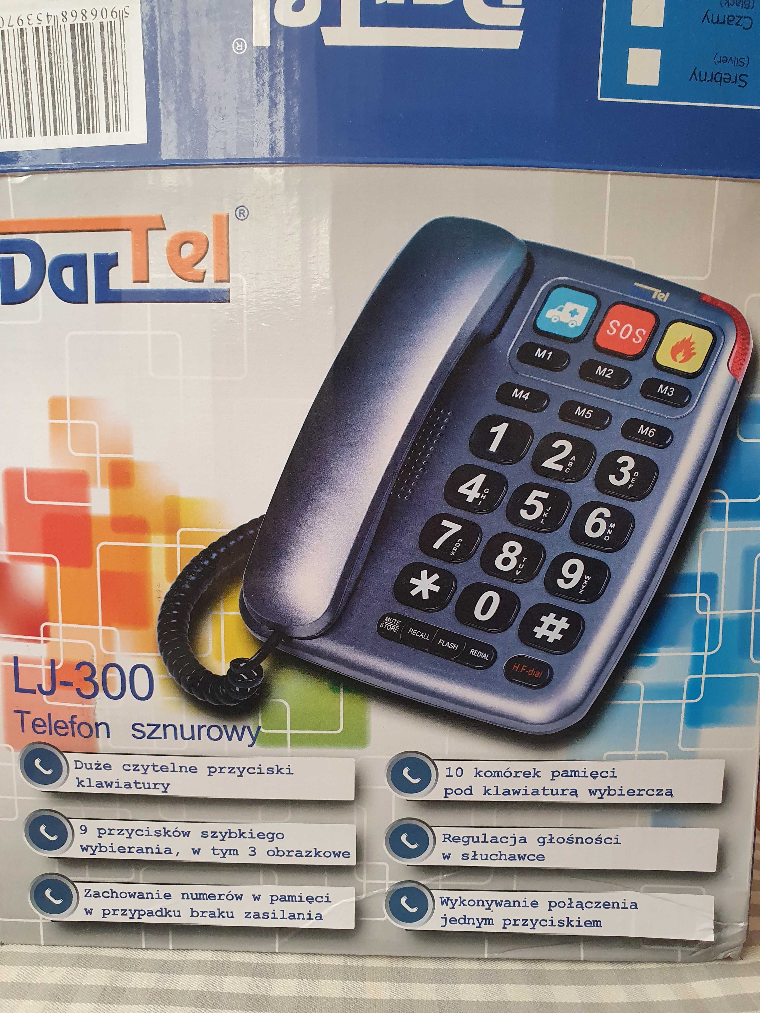 Telefon przewodowy Dartel LJ-300
