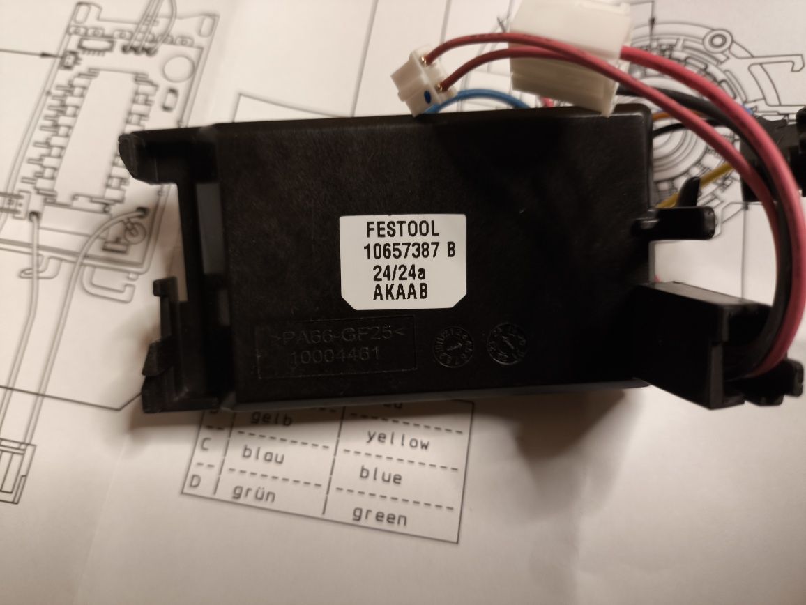 Festool  ETS EC elektronika