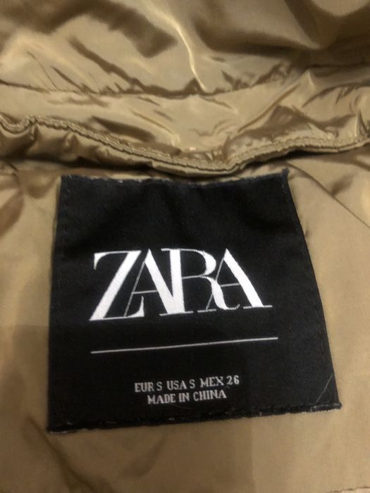 Пуховик жіночий зимовий Zara S