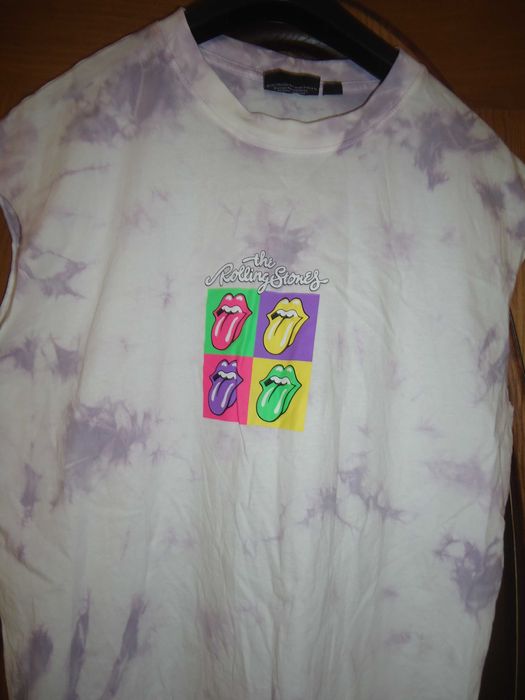 The Rolling Stones Primark Podkoszulek T-shirt męski bez rękawów XS