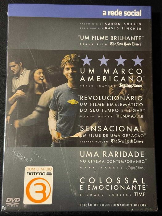 DVD do filme A rede social [Novo]