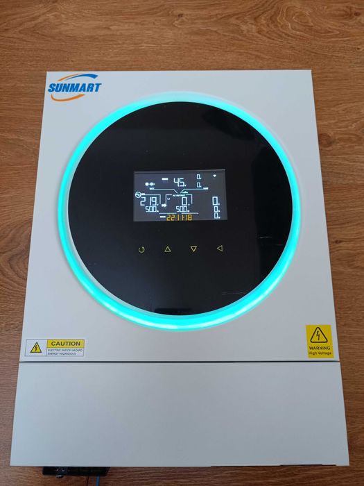 Гібридний сонячний інвертор SUNMART VMIV TWIN 4KW / 24V Wi-Fi