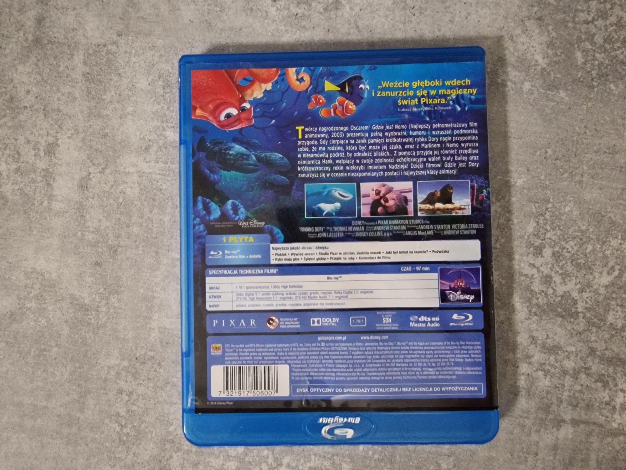 Gdzie jest dory blu-ray