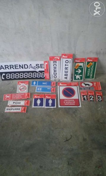 Placas de sinalizaçao(NOVAS POR ESTREAR)