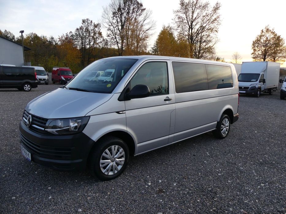 Volkswagen Transporter Caravelle*Long*Nawiewy*Klima*Oryginał*9 osobowy*Zadbany