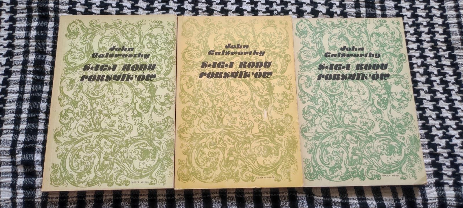 John Galsworthy- Saga rodu Forsyteów Tom 1-3