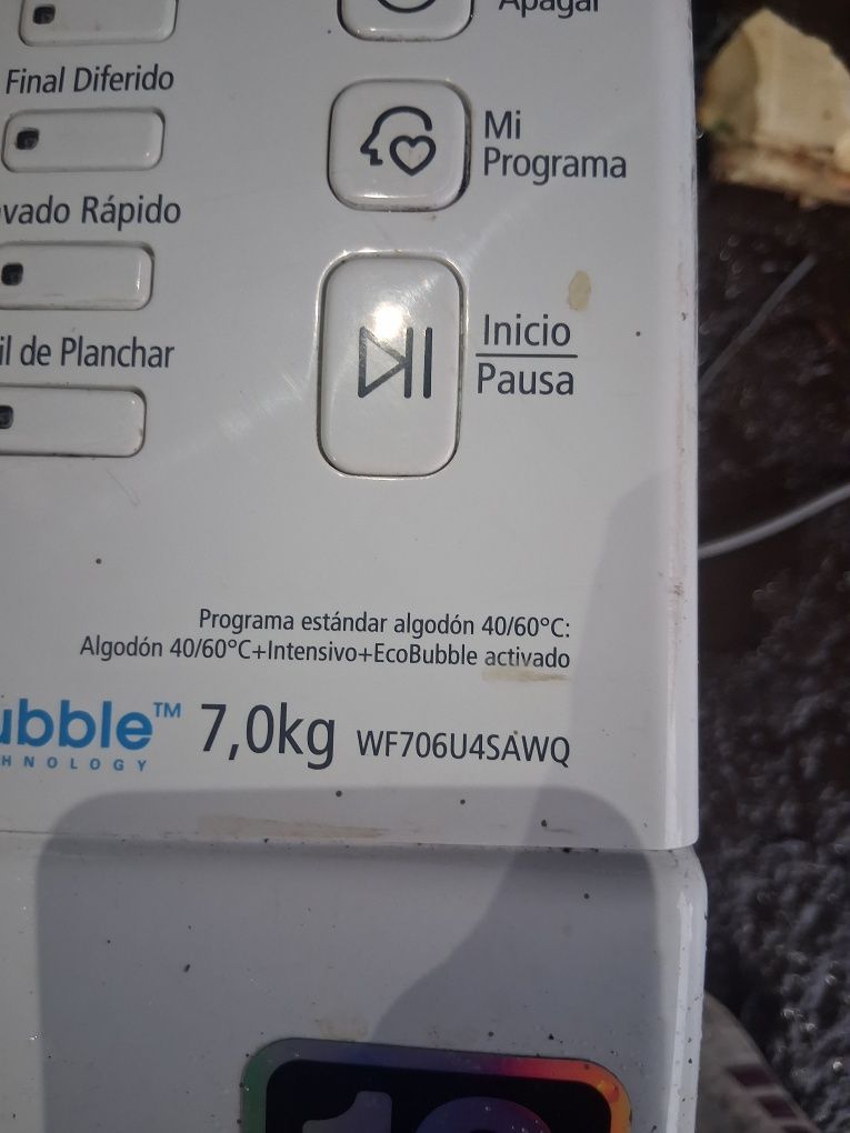 Carta electrónica para maquina de lavar roupa Samsung 7kg