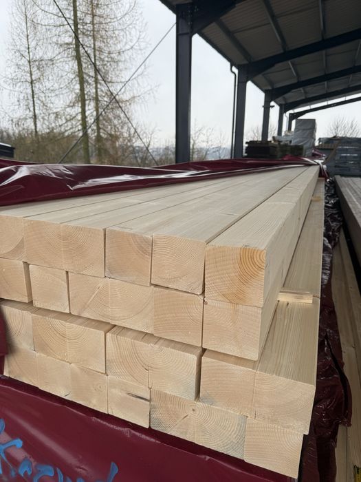 Kantówka 10x10 100x100 suszona, strugana KVH