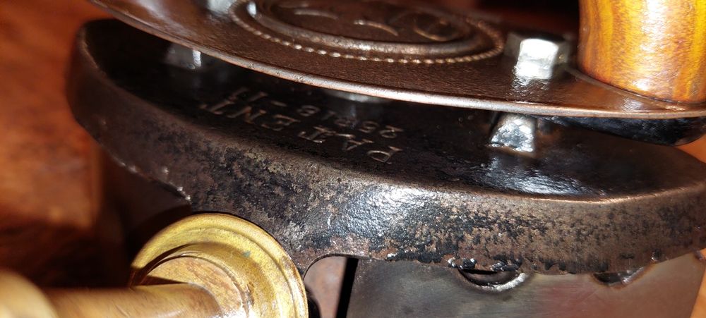 Stare Żelazko Gazowe "OTTO" wersja 2