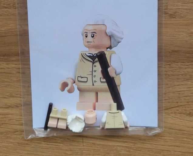 LEGO Władca Pierścieni Figurka Bilbo Baggins Białe włosy lor117