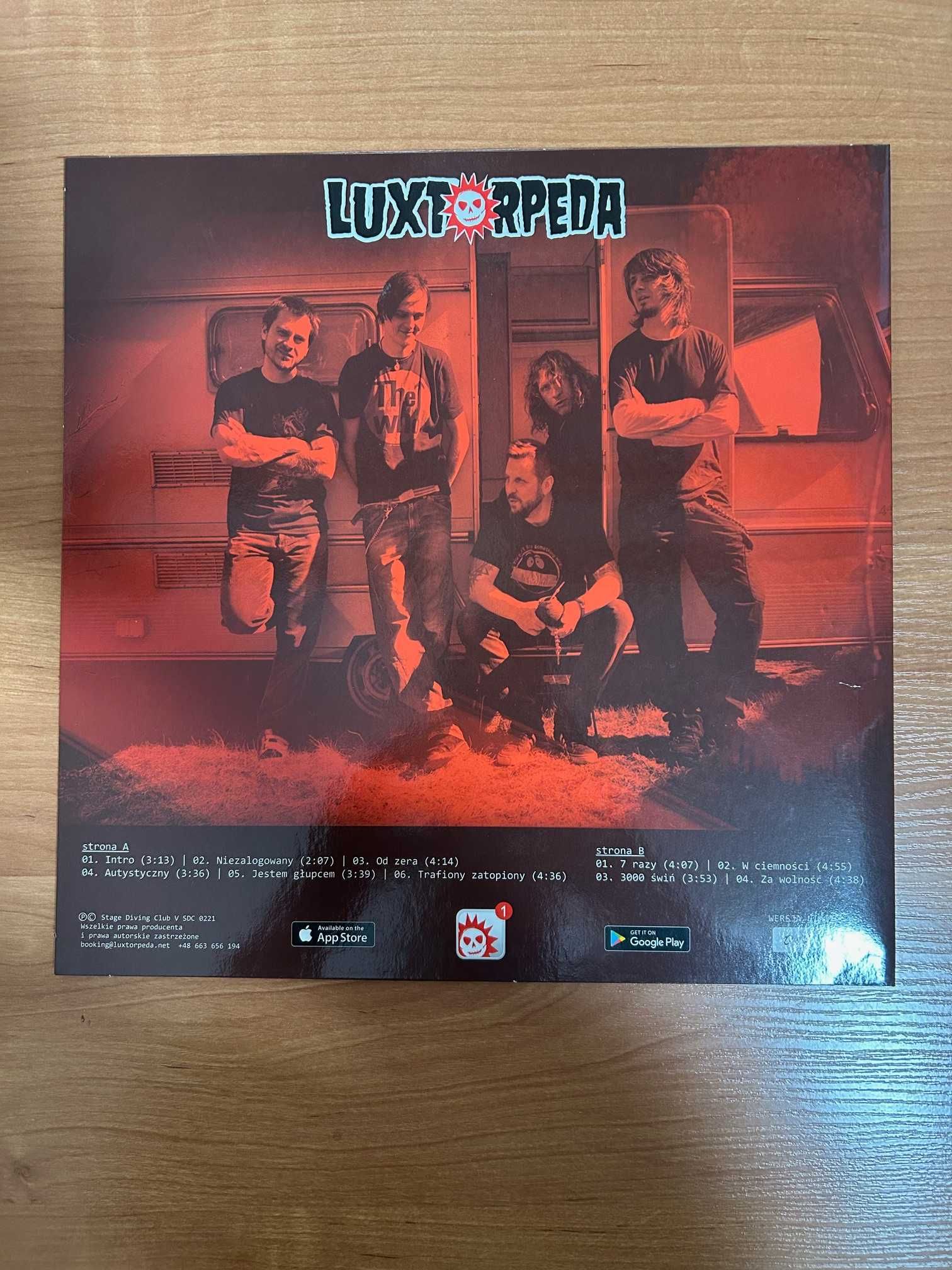 Luxtorpeda – Luxtorpeda - Red vinyl Limitowana edycja