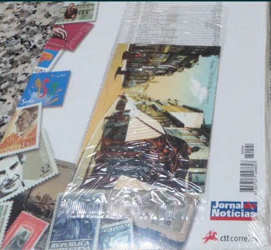 Selos e Postais de Portugal, 3 Séculos de História, edição CTT , JN