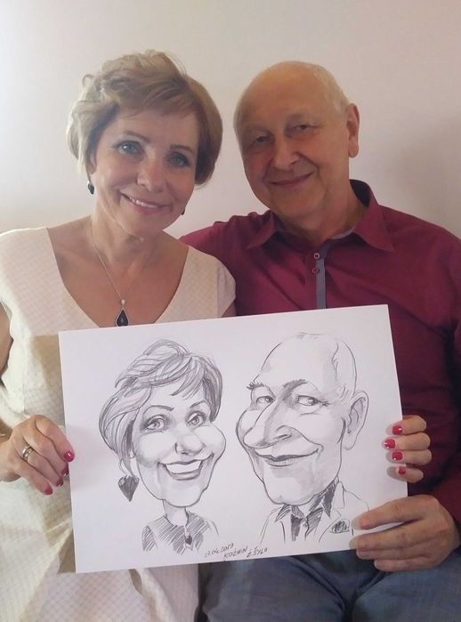 Karykatury na imprezie (wesele, studniówka, wieczór kawalerski etc.)