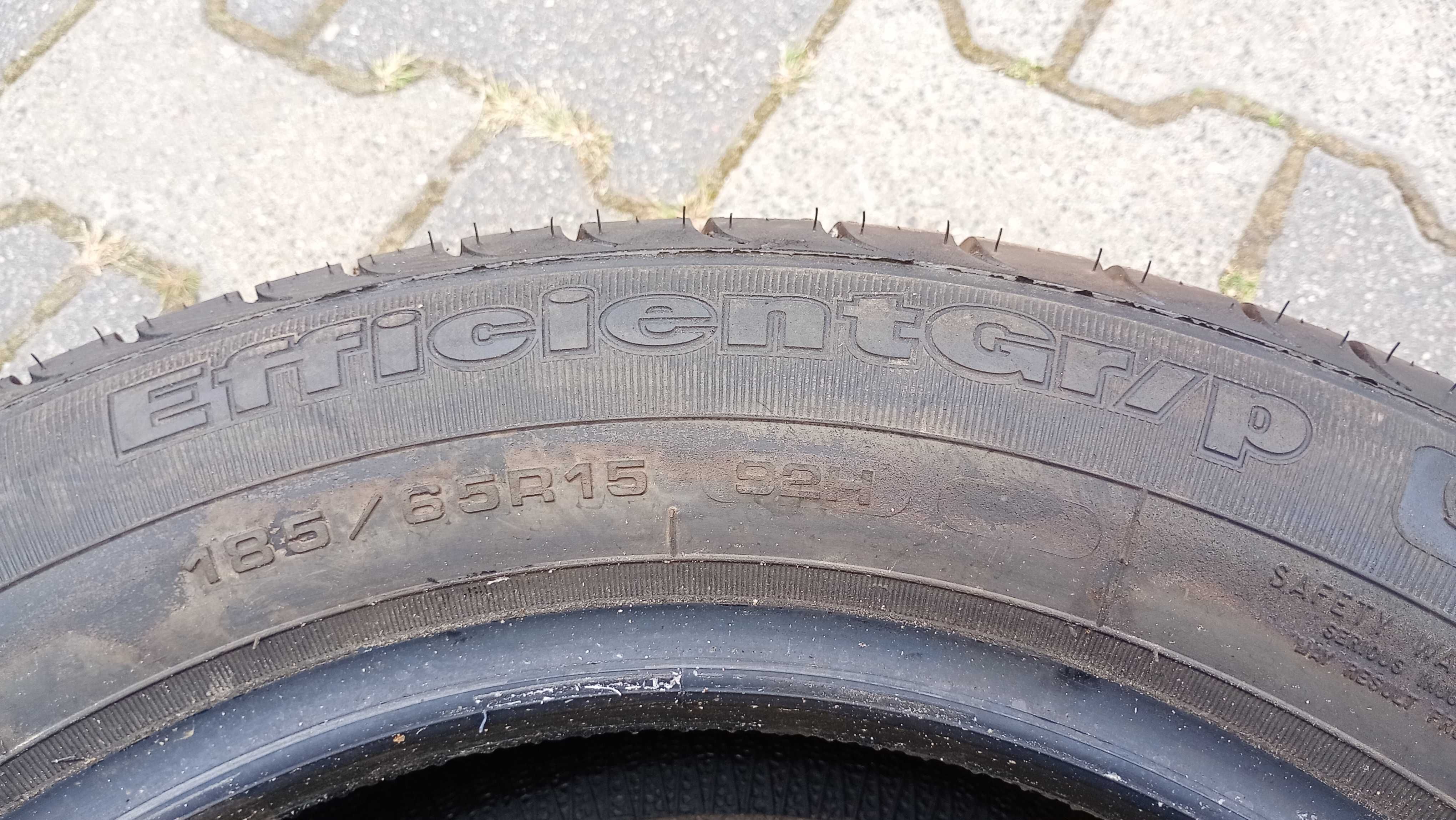 4x 185/65R15 Goodyear EfficientGrip Lato Używane FV Siedlce