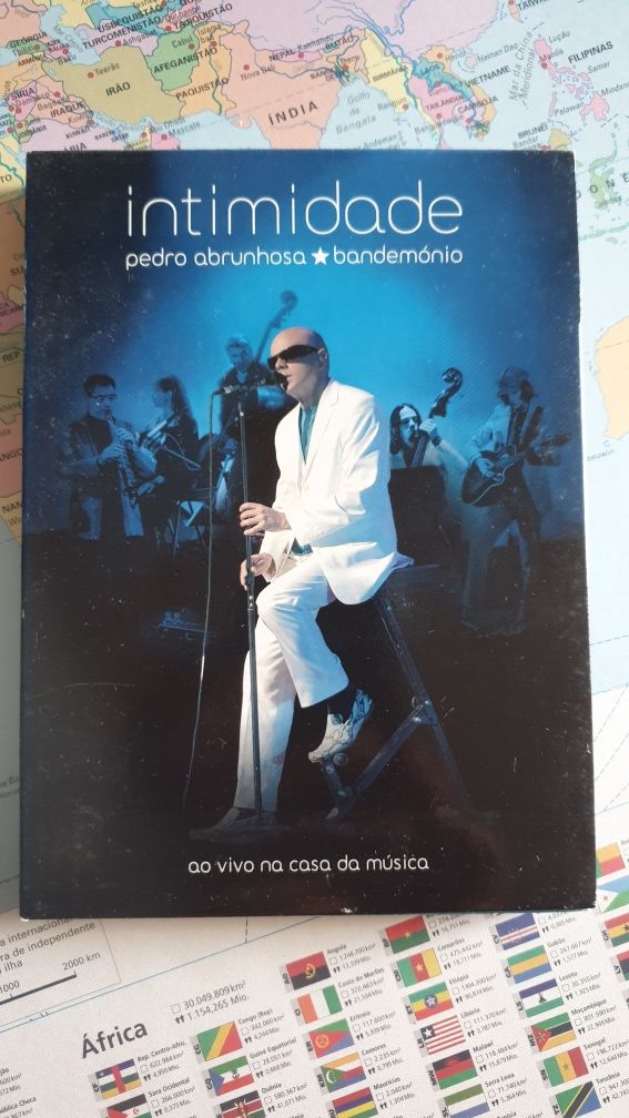 DVD triplo Pedro Abrunhosa - Portes de envio incluídos