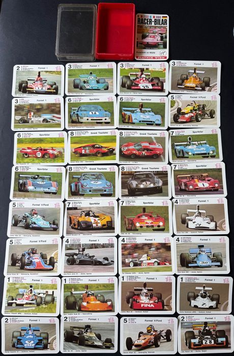 Karty z lat 90 Formuła 1 F1 samochody