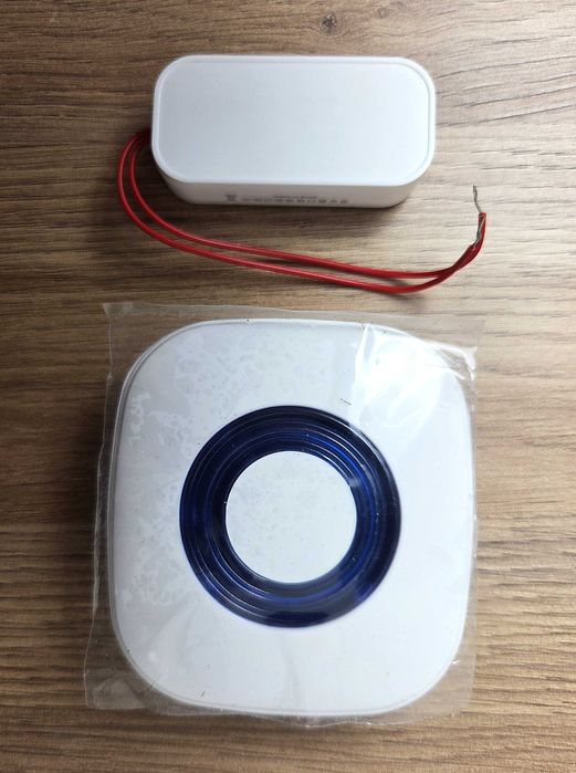 Bezprzewodowy dzwonek do drzwi lub jako przycisk alarmowy