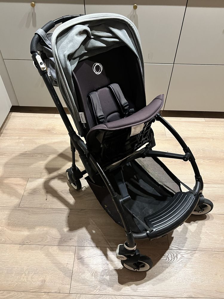 Wózek spacerowy bugaboo bee czarny, bardzo lekki i zwrotny