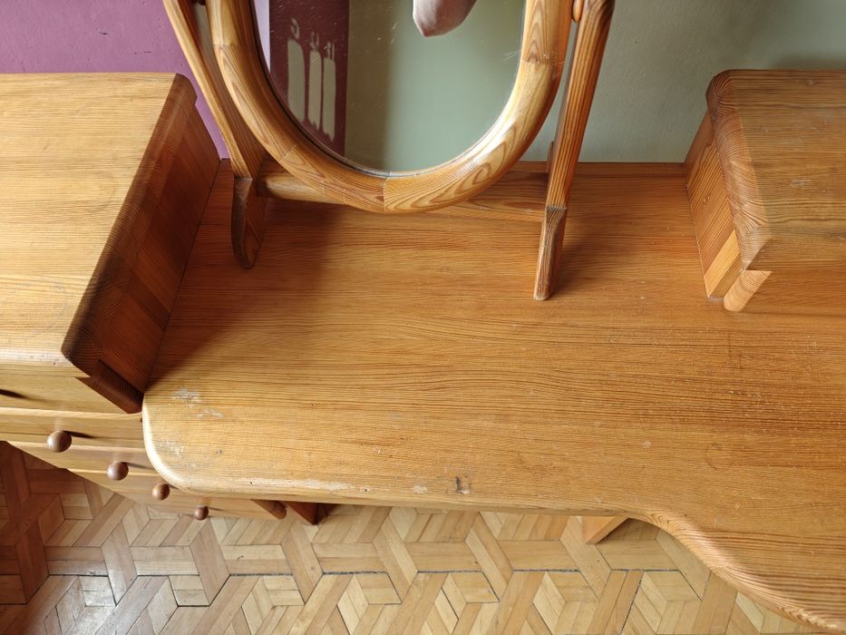 Meble sypialnia łóżko szafa komoda toaletka