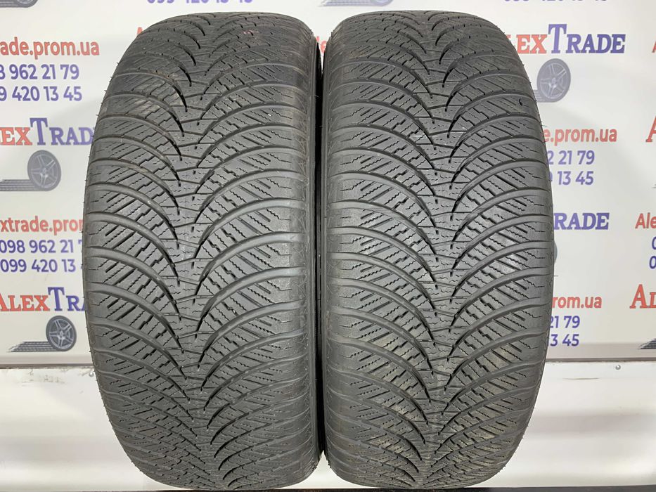 2 шт 235/55 R18 Falken EuroAll Season AS210 всесезонні шини б/у, 2021