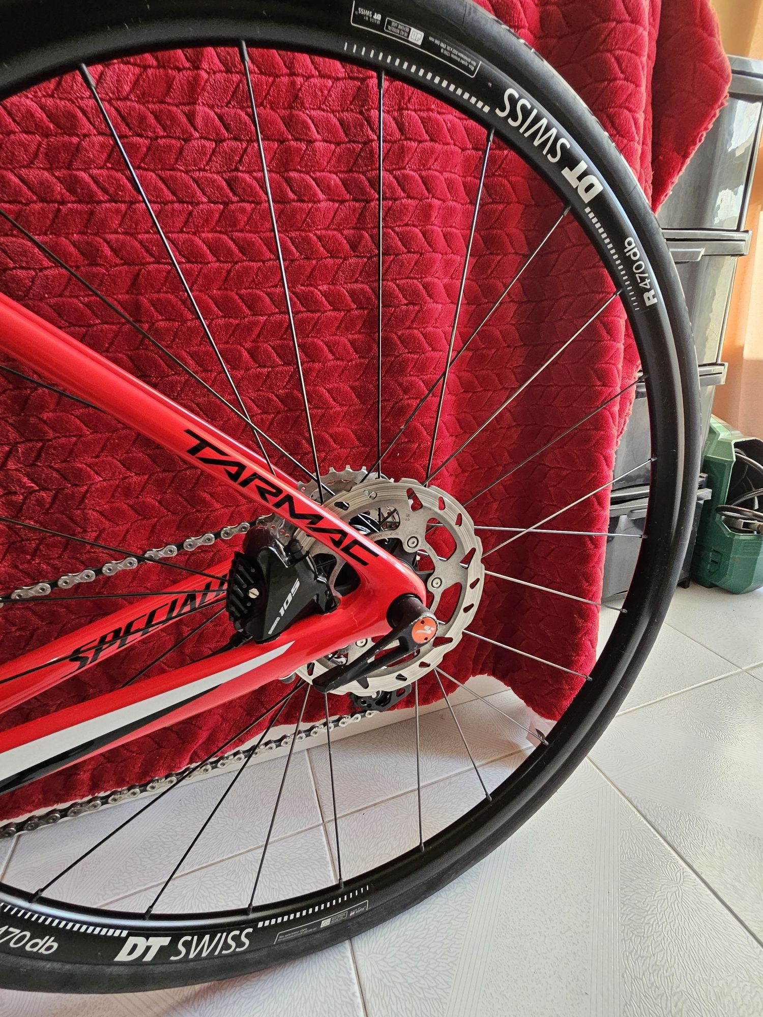 Specialized Tarmac carbono  DISC 105