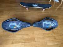 Street surfing wave board