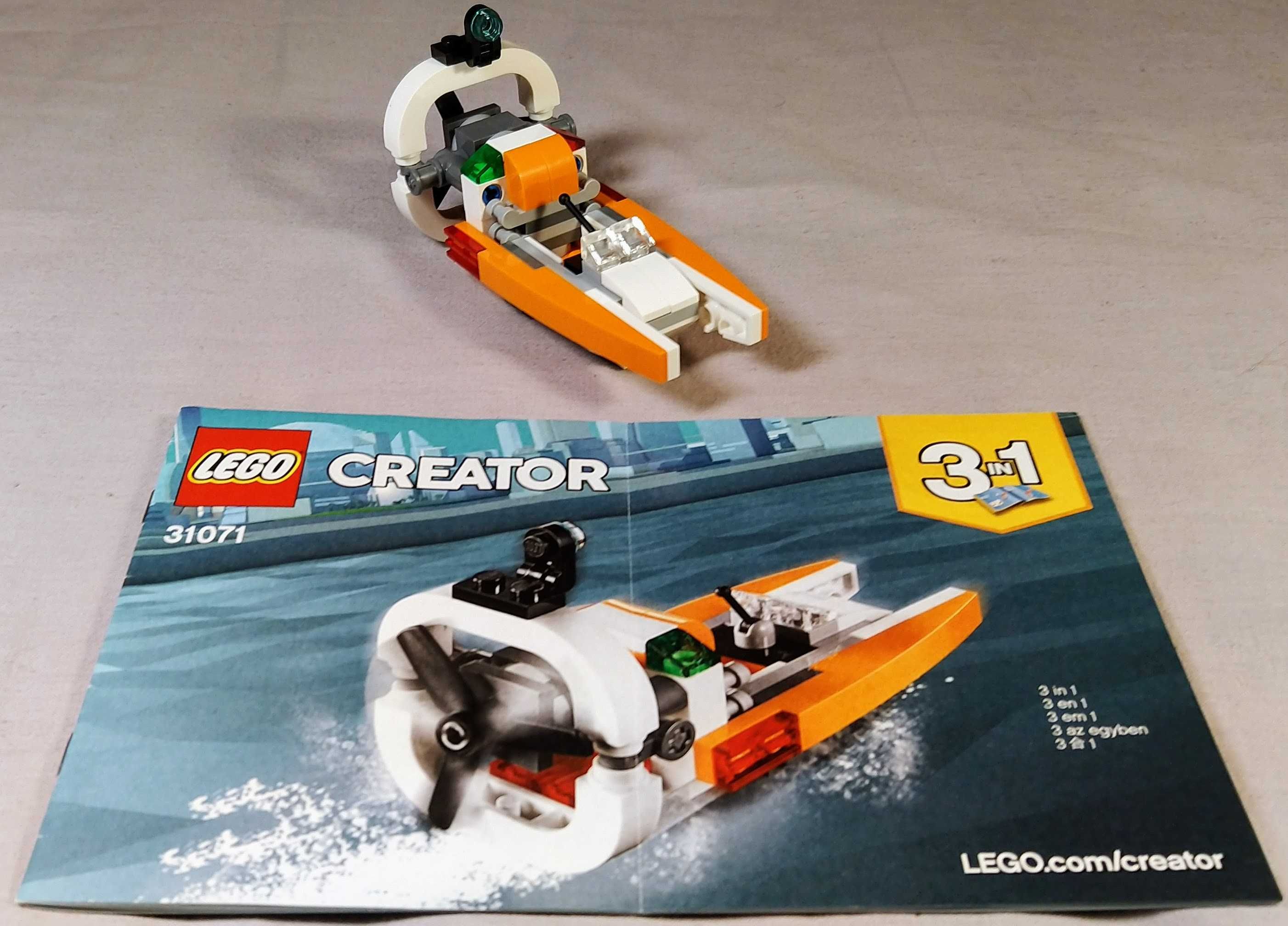 LEGO klocki 31071 Dron badawczy 3w1