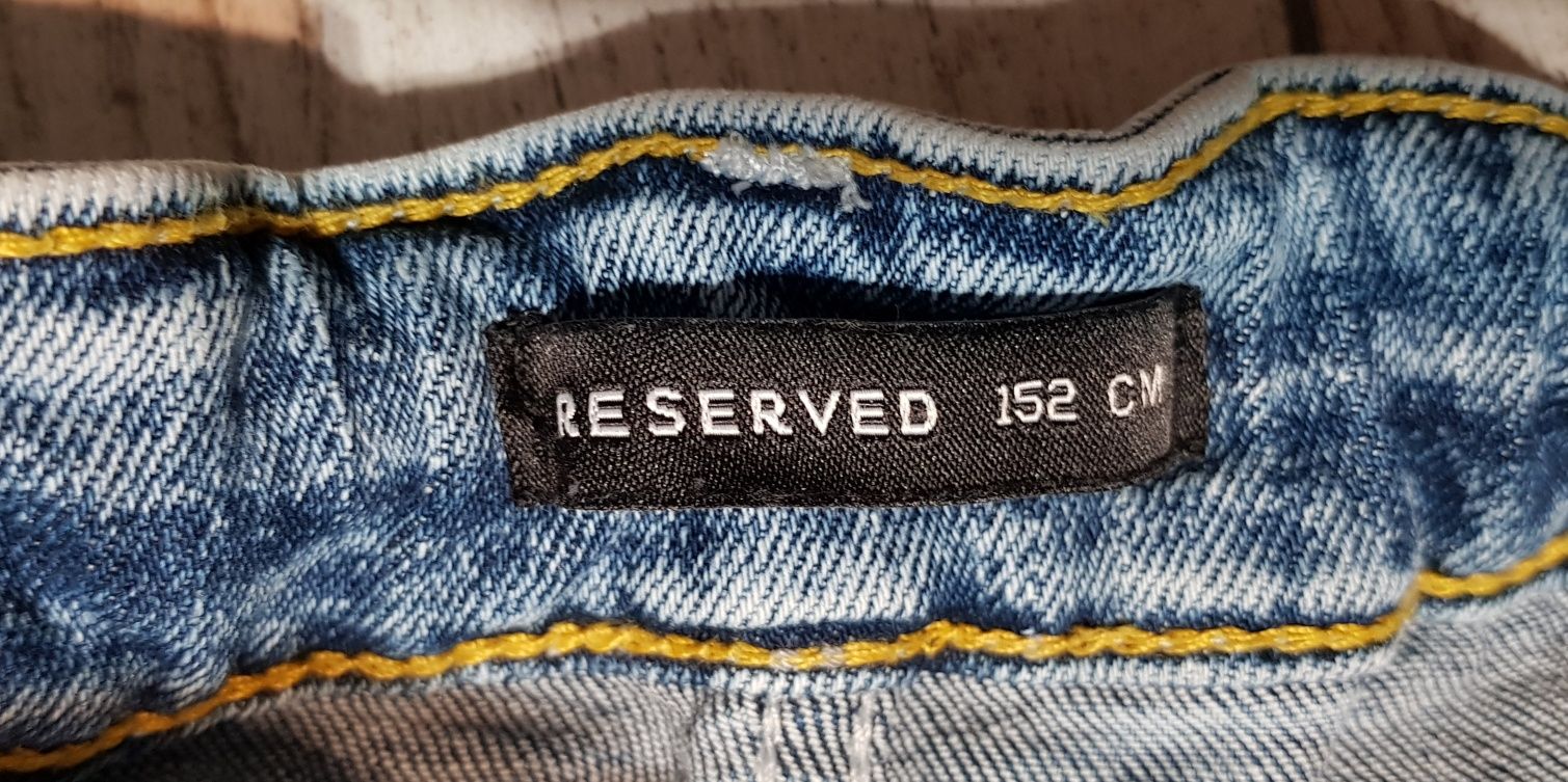 Spodnie jeansowe Reserved rozm. 152