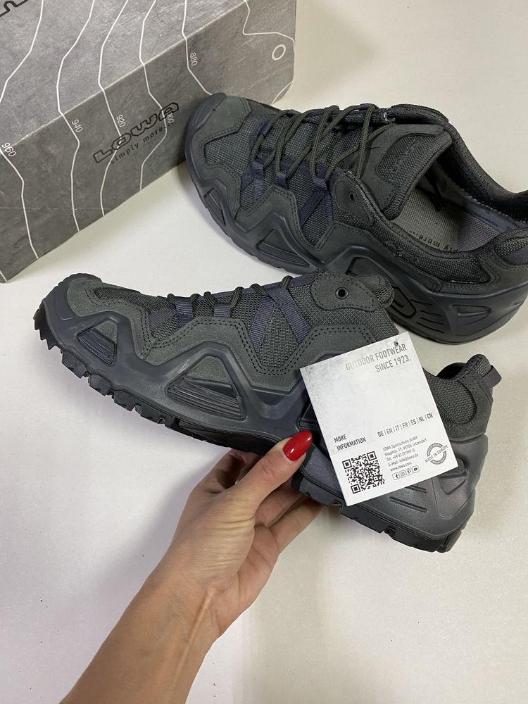 Знижка! 46р. Кросівки ОРИГІНАЛ берці Lowa Zephyr GTX Lo TF Wolf Grey