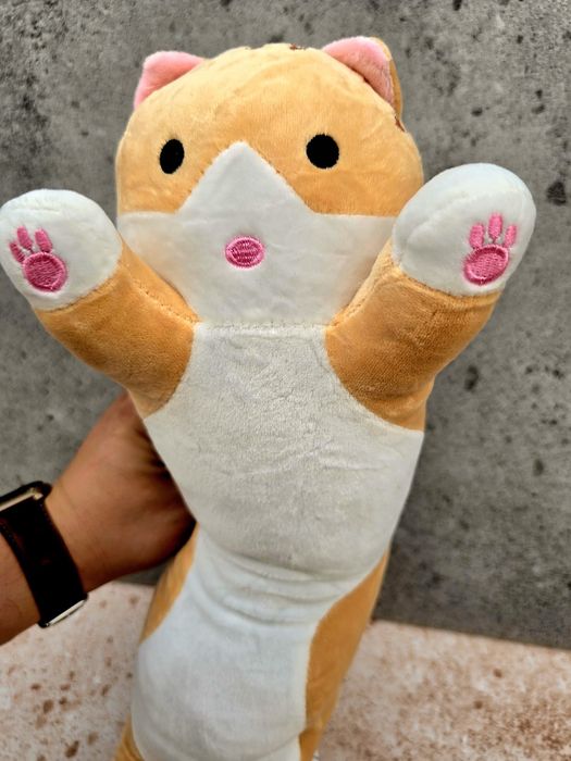 Długi pluszak maskotka Kot Kotek parówa HIT nowy