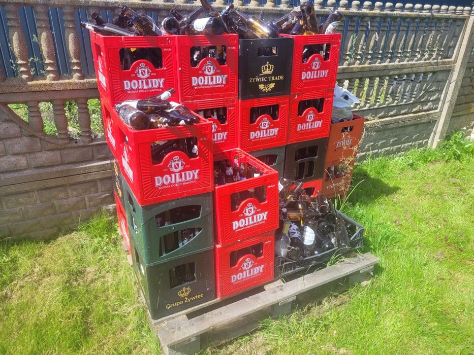 Skrzynki na piwo, transportery