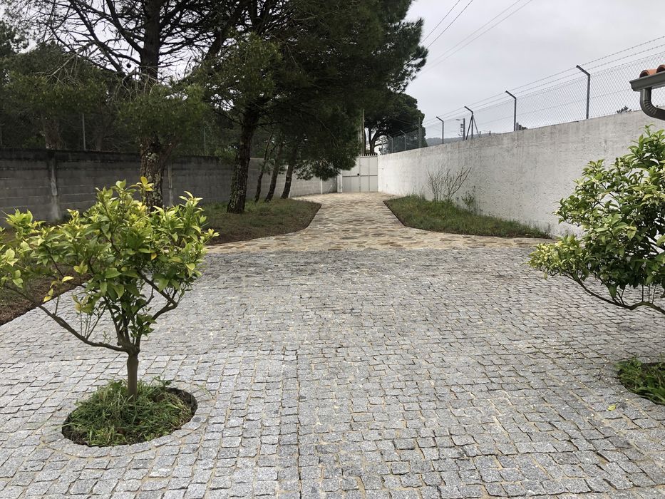 Quinta com duas casas com árvores de fruto
