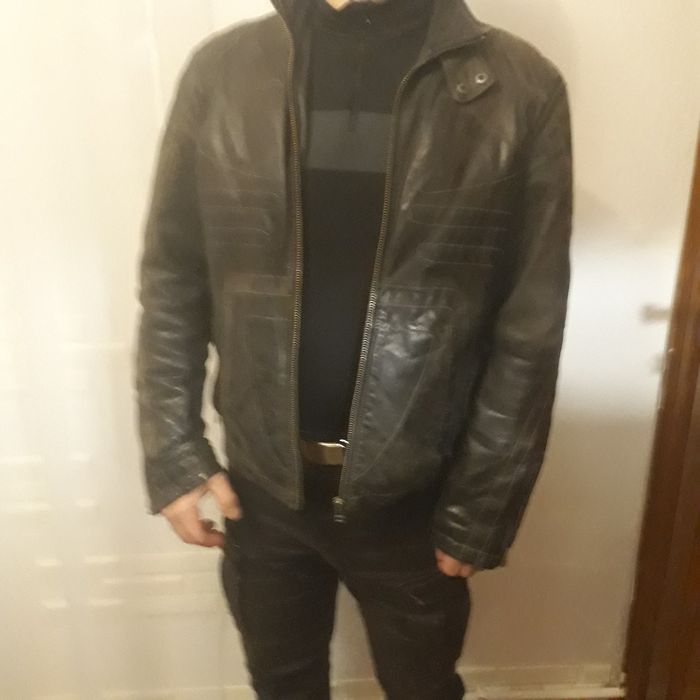 Знижка. Arizona унікальна мотокуртка шкіра буйвола