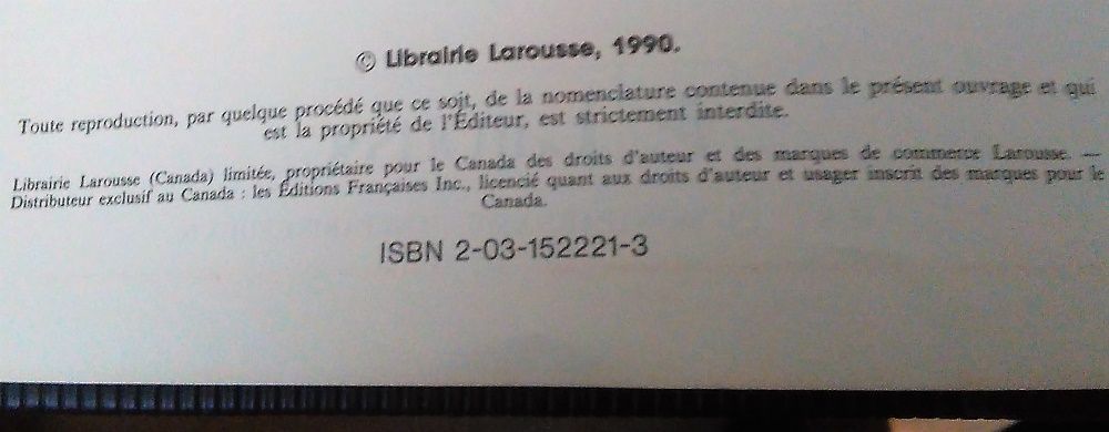 Enciclopédia Geral Larousse Francesa