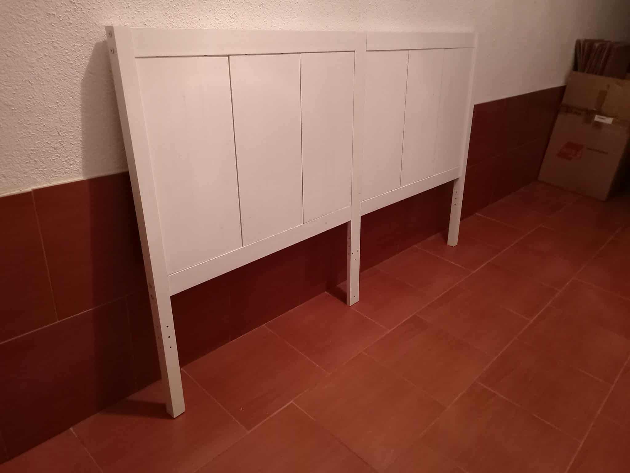 Cabeceira de cama em madeira 1,60m