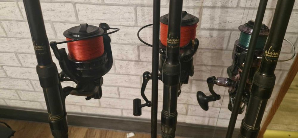 Zestaw wędkarski karpiowy