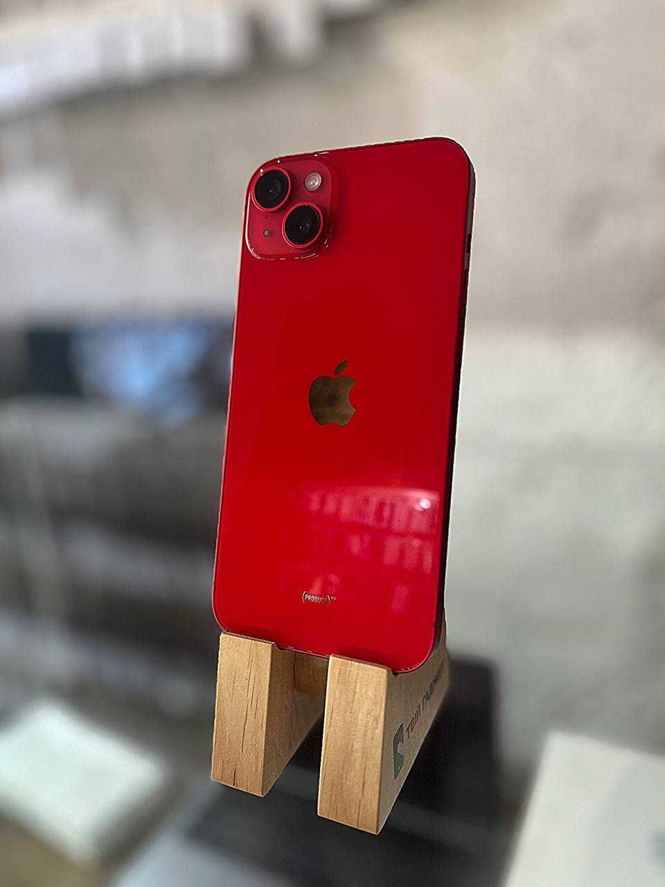 iPhone 14 Plus 128GB Red 100% / гарантия / айфон / cмартфон / идеал