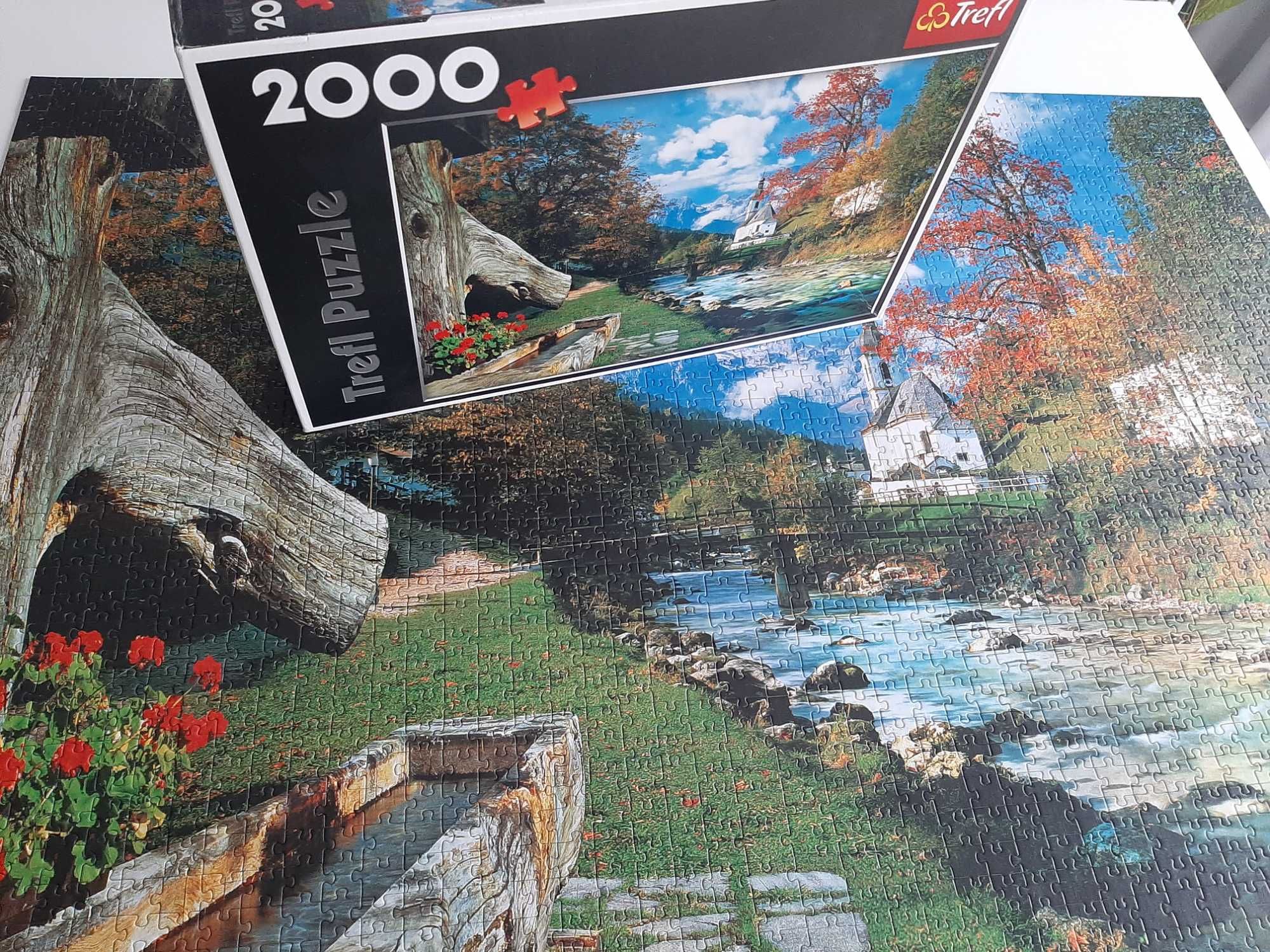 Puzzle Trefl, 2000, Alpy Bawarskie