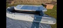 Ponton MAWERIC 370C podłoga aluminiowa, rolka, knaga, torba dziobowa
