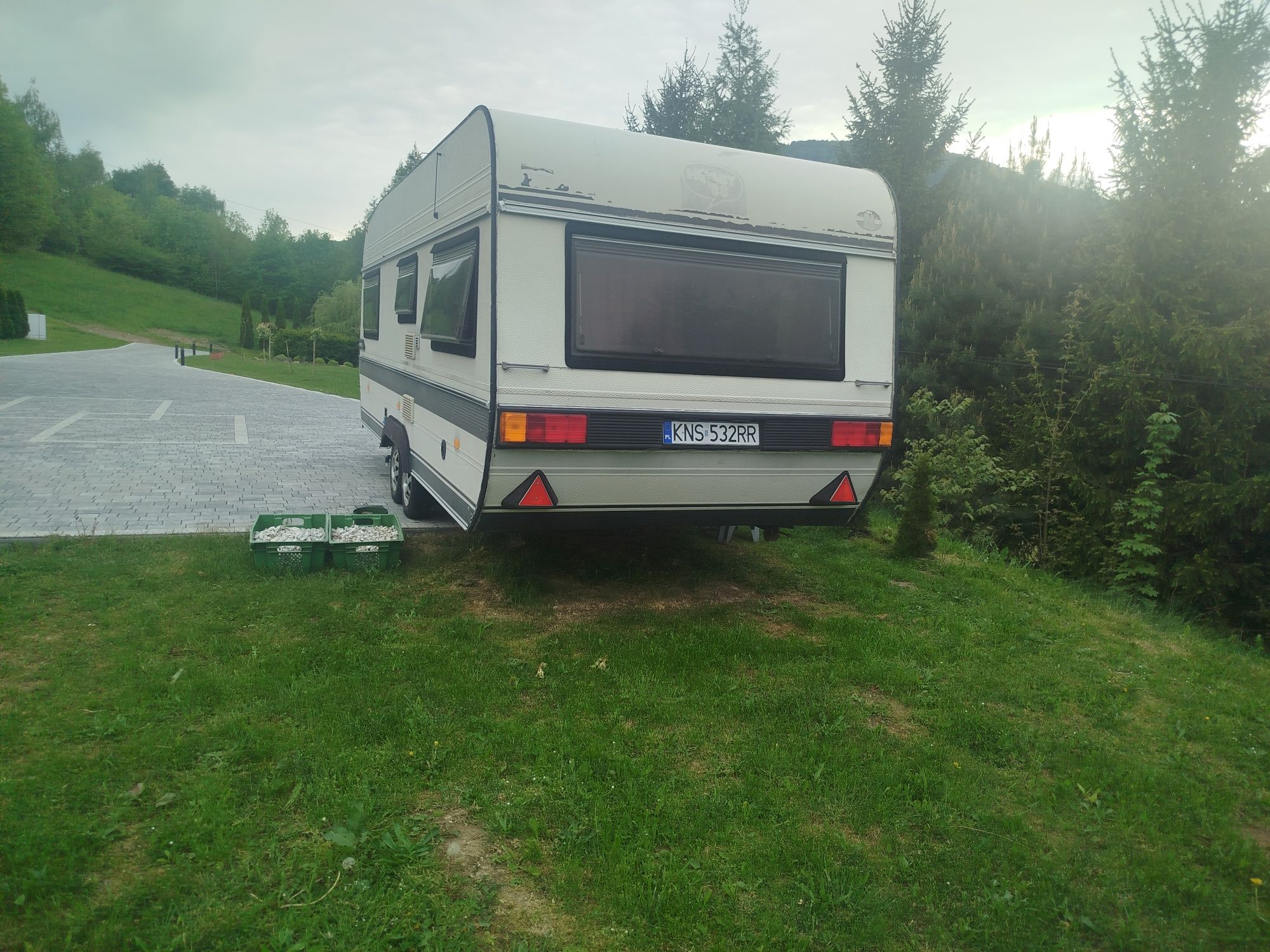 Sprzedam przyczepę kempingowa hobby prestige 555
