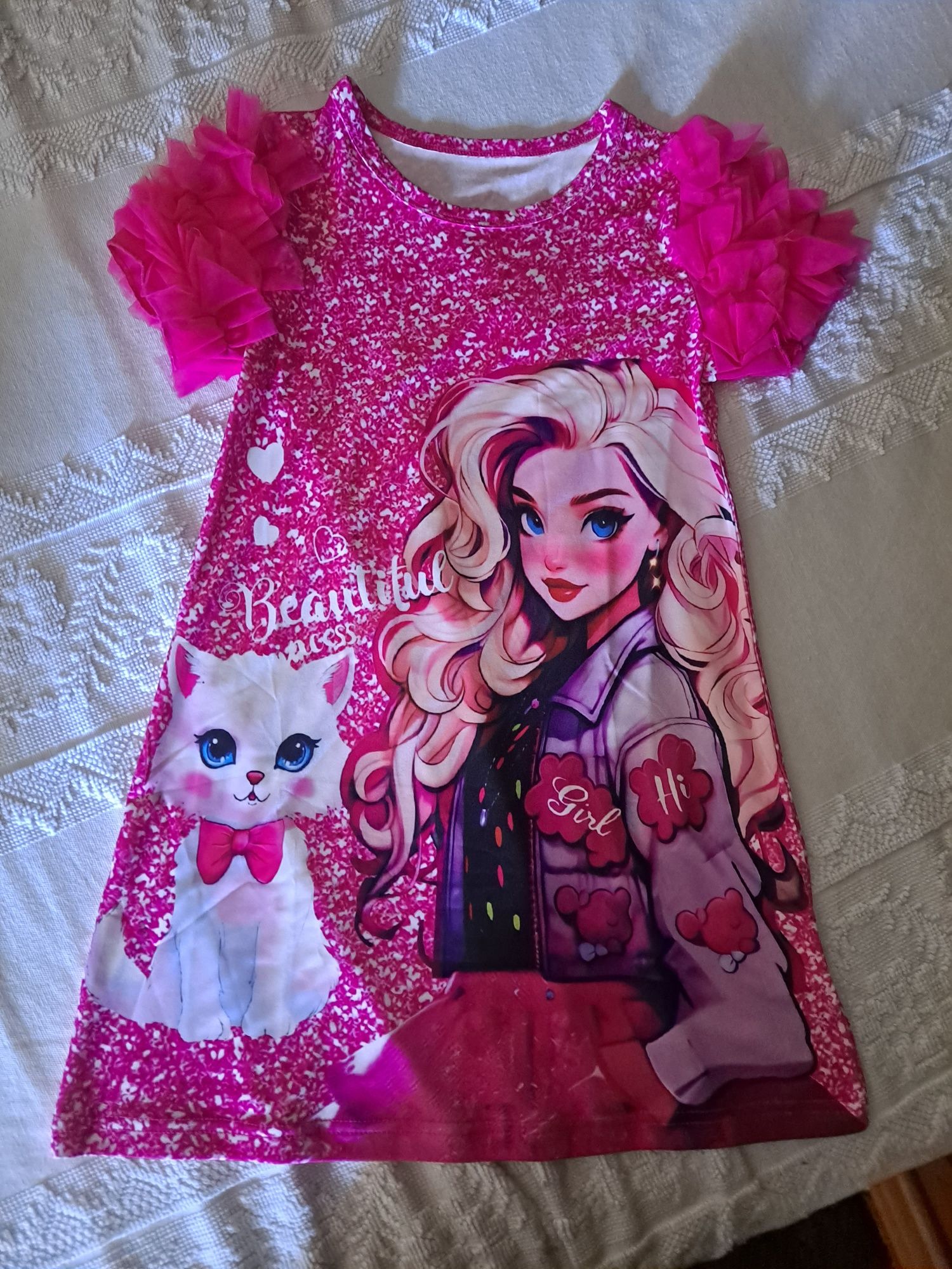 Vestido  de criança de 6 anos