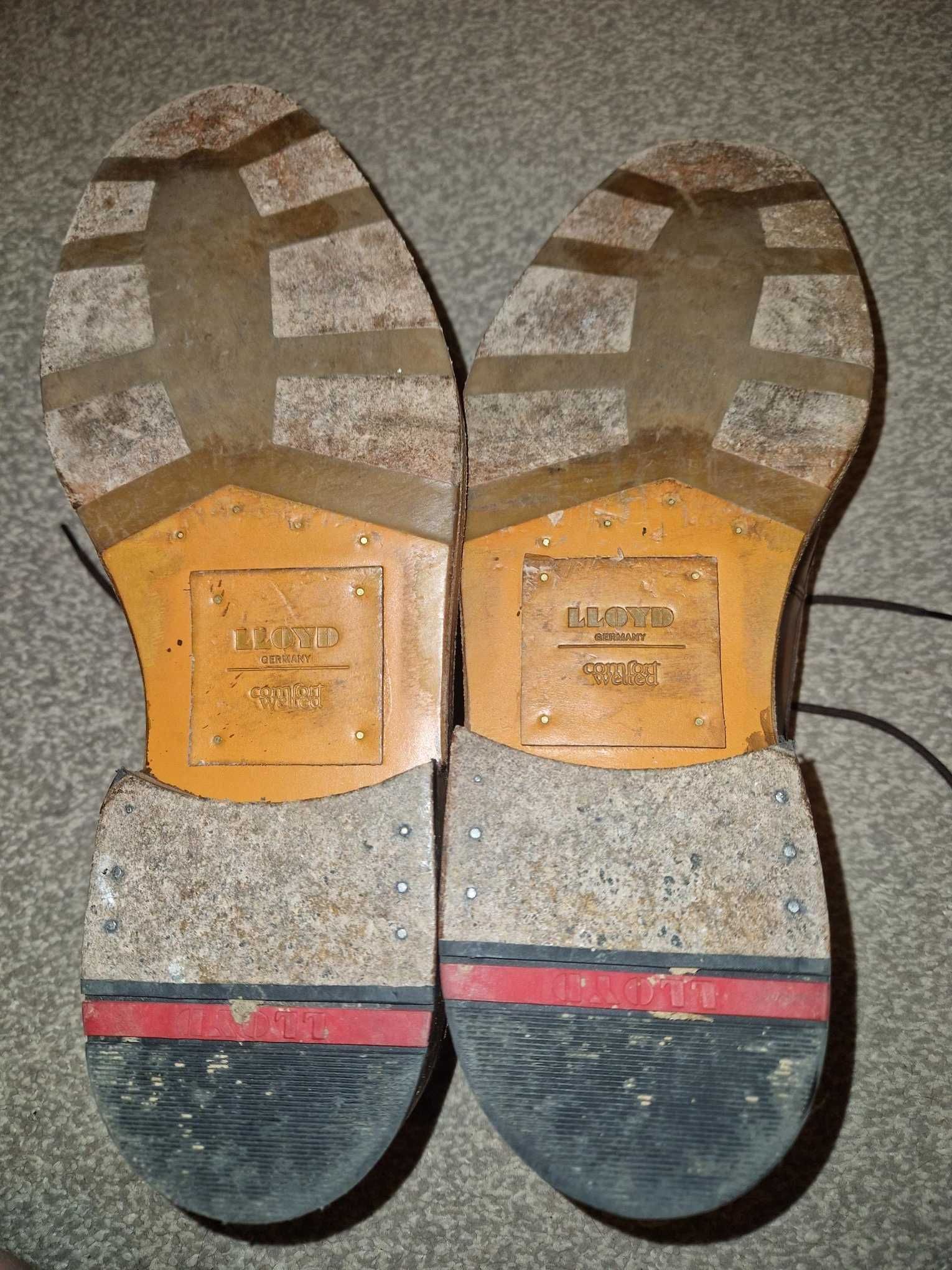 Męskie skórzane buty Lloyd 43.