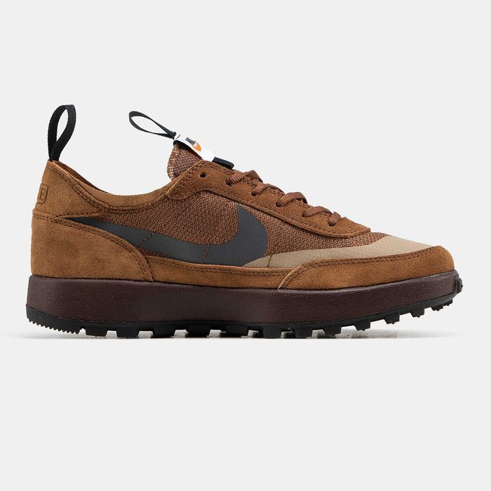 Мужские замшевые кроссовки Nike Craft x Tom Sachs найк крафт том сакс