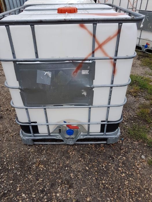 zbiorniki 1000l beczka 1000 l mauzer kontener pojemnik paletopojemni