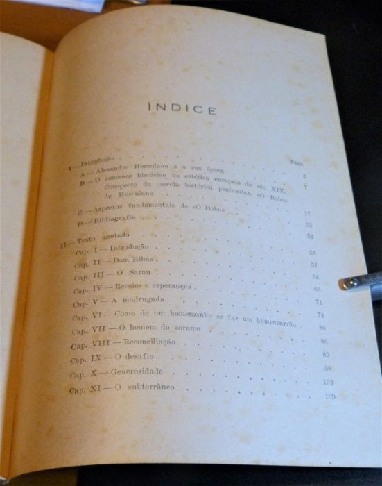 "O BOBO" de Alexandre Herculano (Anos 50 ou 60)
